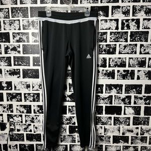 Adidas black sweatpants size medium